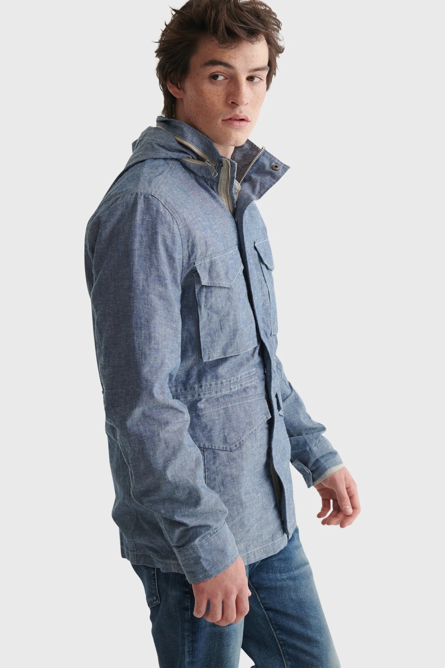 CHAMBRAY M65 JACKET, image 3