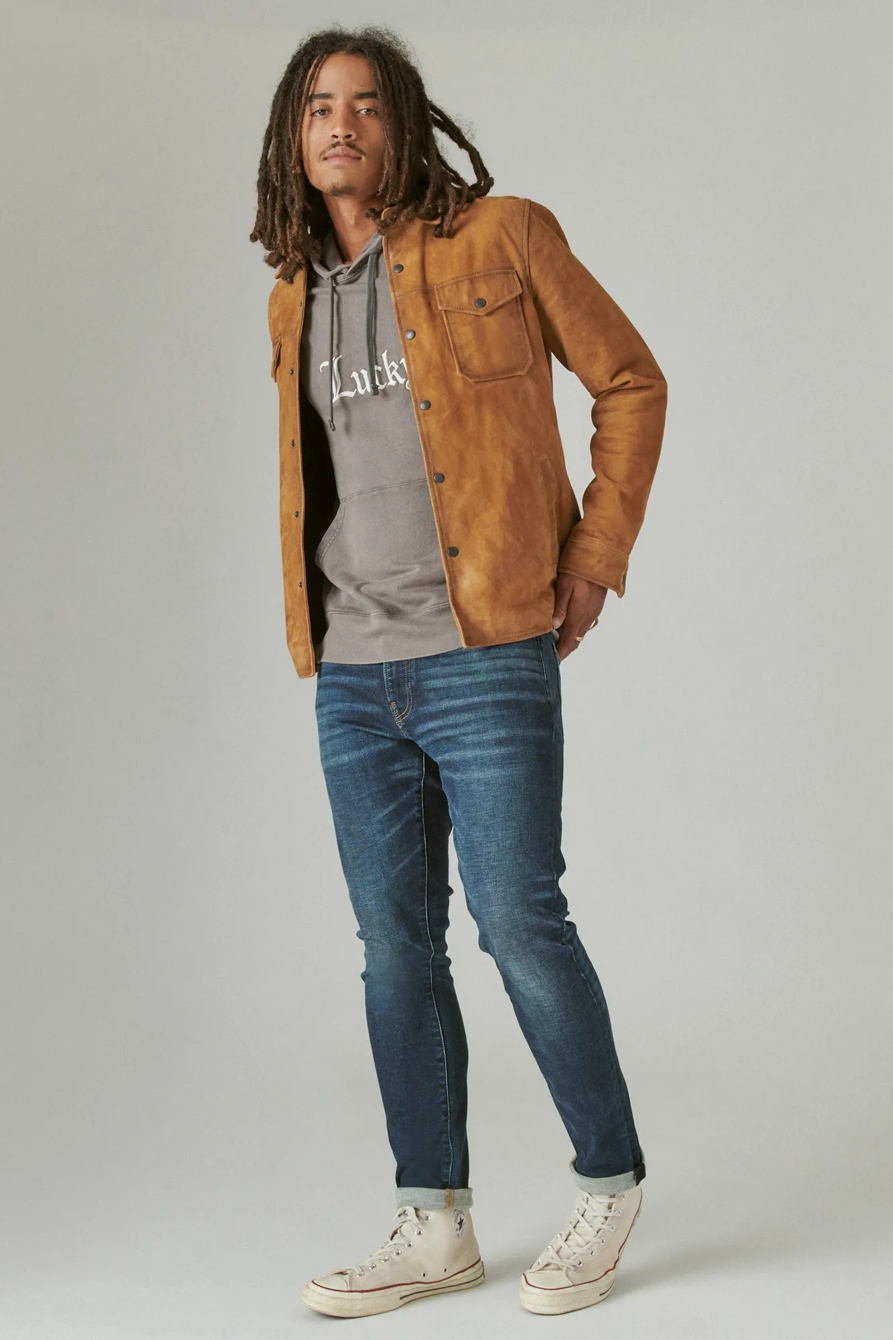 SUEDE SHIRT JACKET, image 2