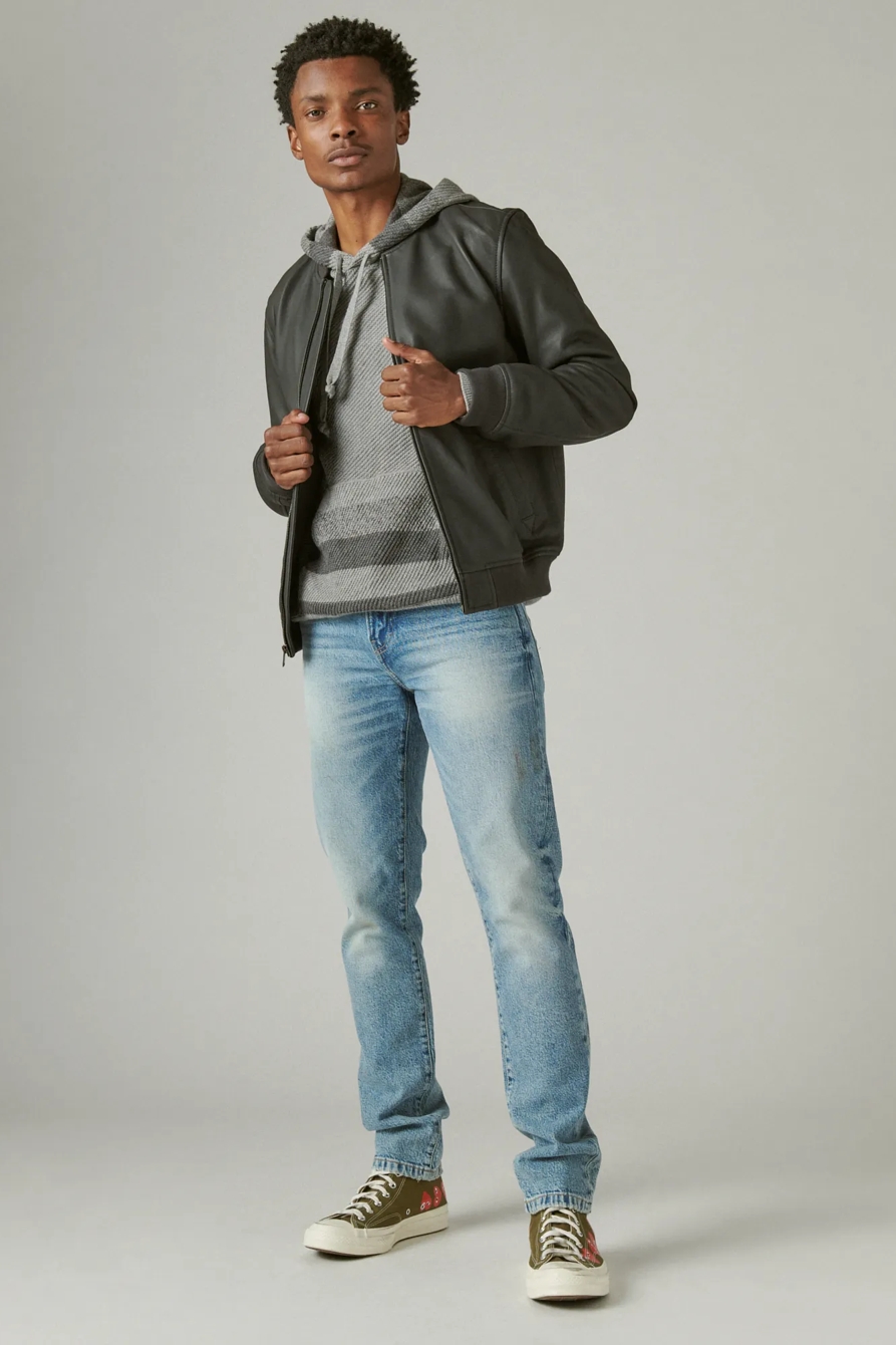LEATHER BOMBER JACKET, image 2