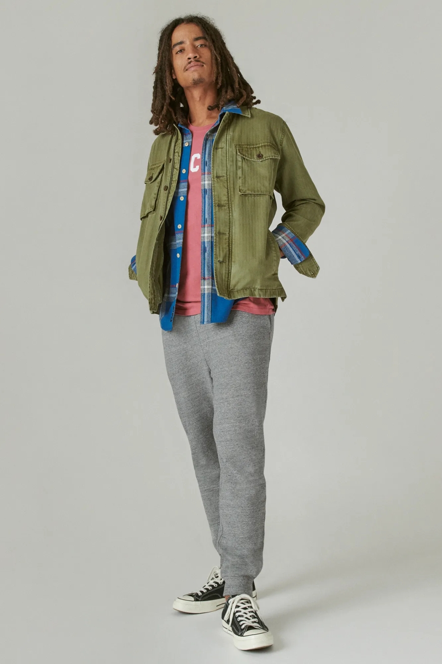 HERRINGBONE SHIRT JACKET, image 2