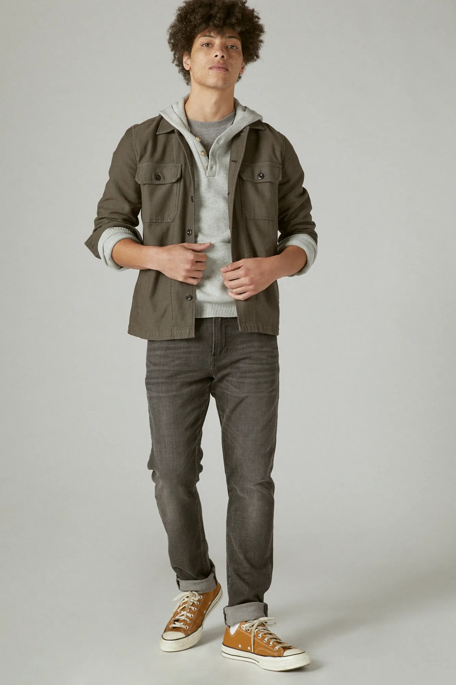 SLUB TWILL SHIRT JACKET, image 2