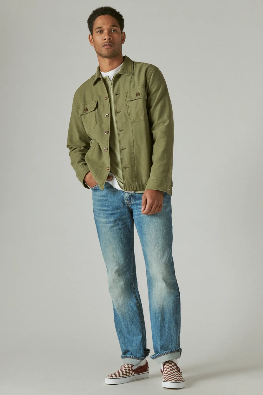SLUB TWILL SHIRT JACKET, image 2