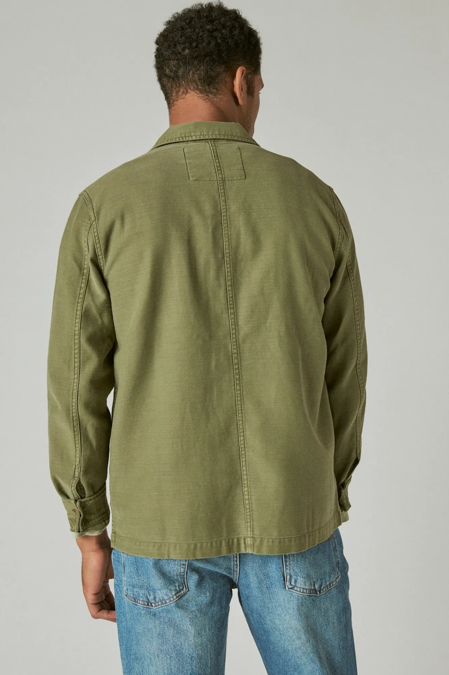 SLUB TWILL SHIRT JACKET, image 4