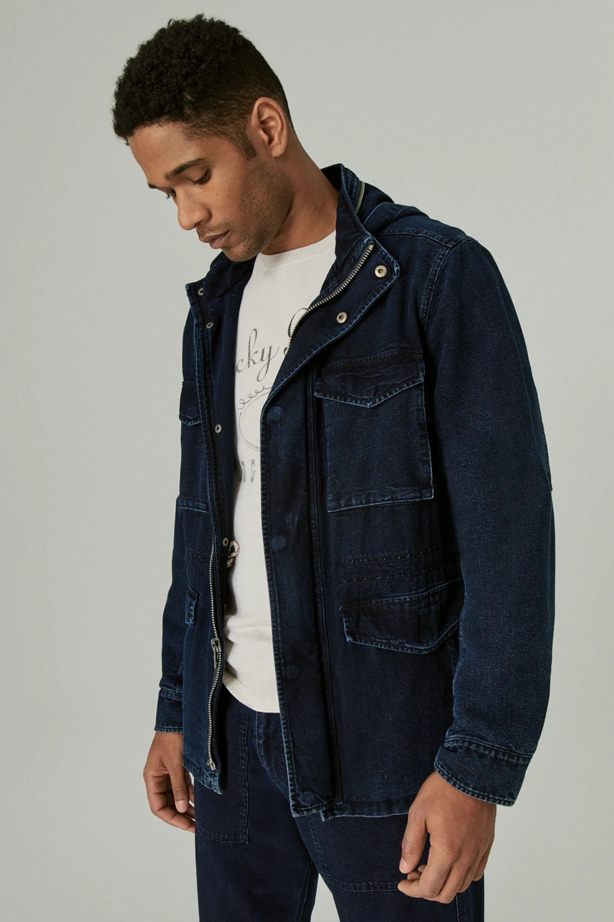 INDIGO M65 JACKET | Lucky Brand