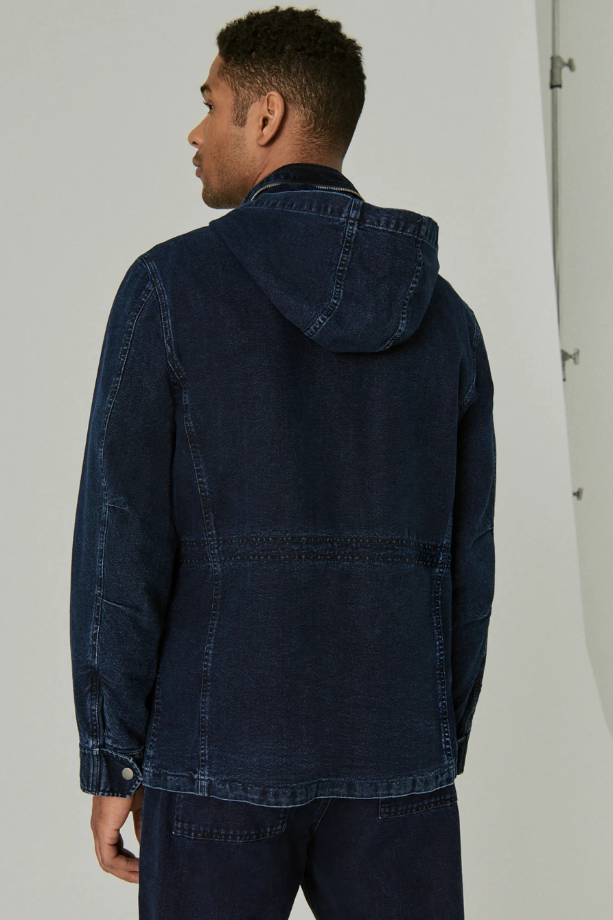 INDIGO M65 JACKET, image 4
