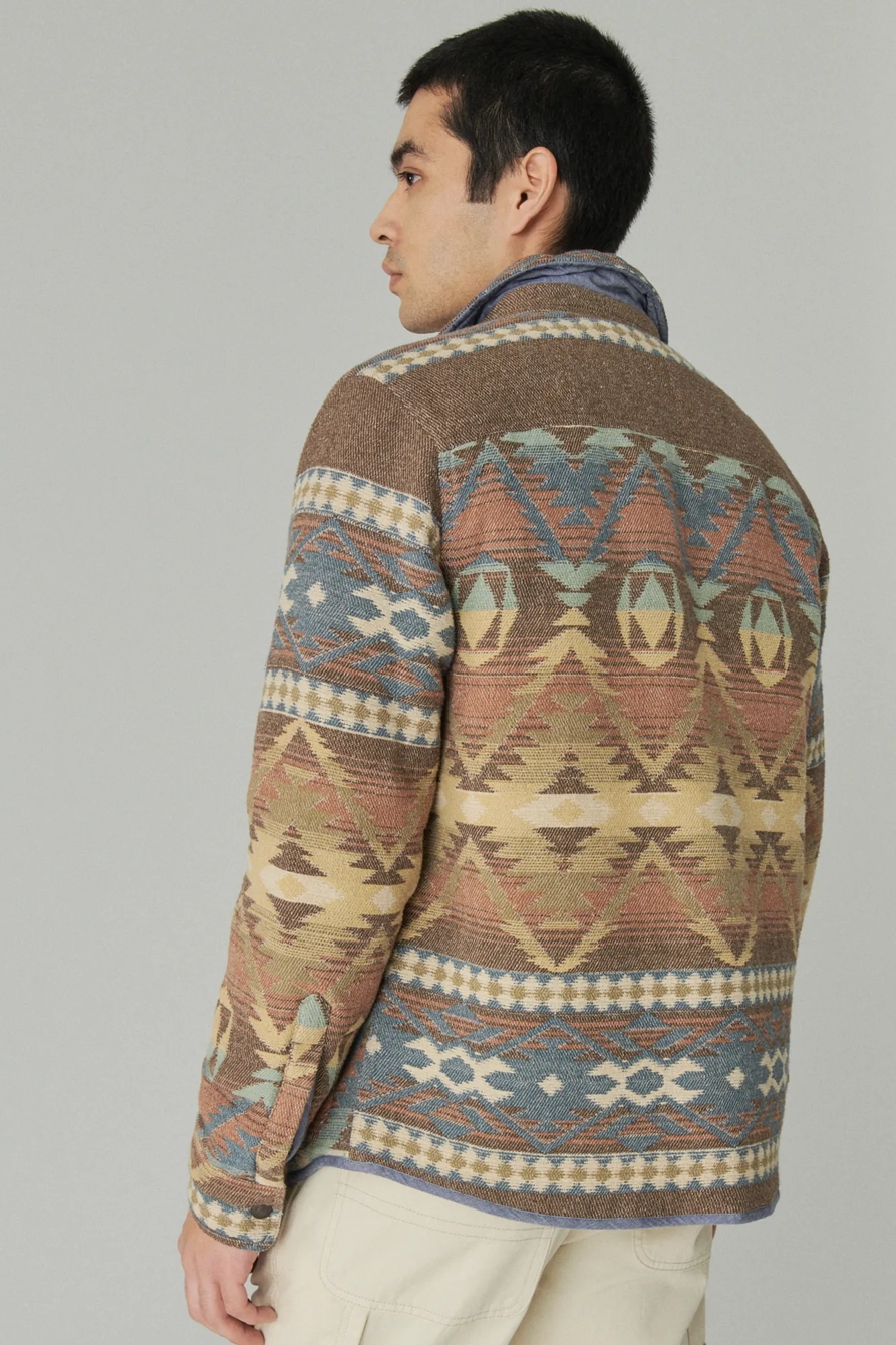 REVERSIBLE JACQUARD SHIRT JACKET, image 5