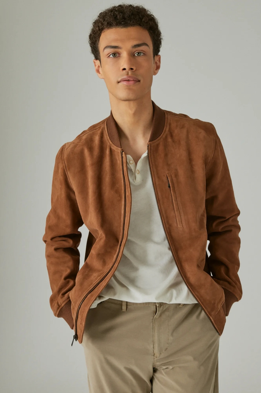 SUEDE BOMBER JACKET, image 2