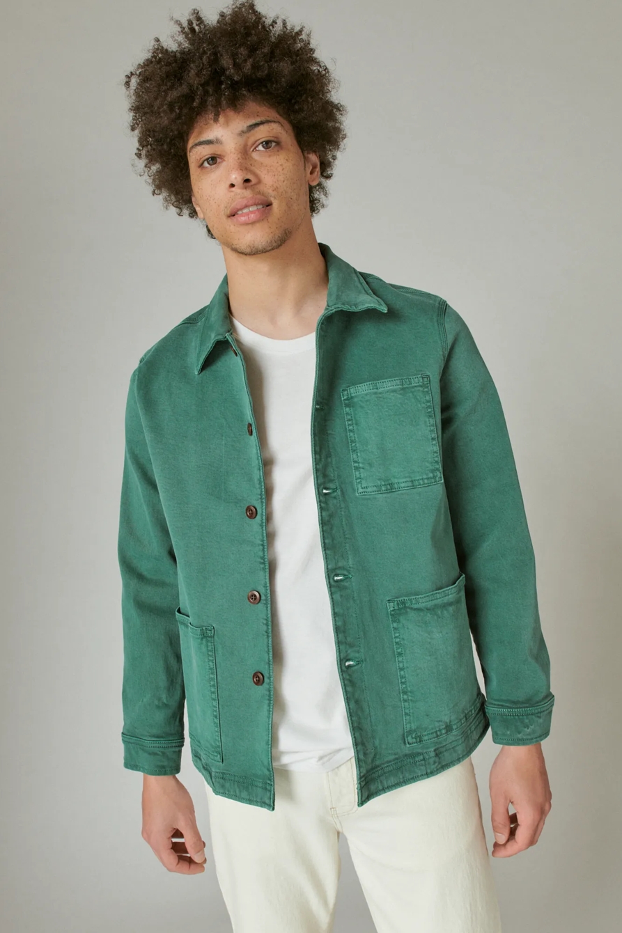 GARMENT DYE CHORE JACKET, image 2
