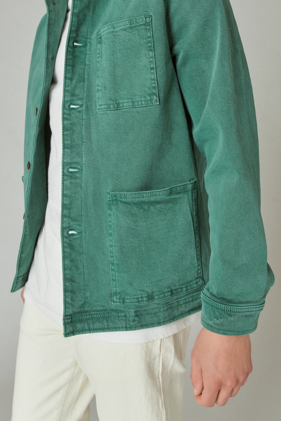 GARMENT DYE CHORE JACKET, image 4