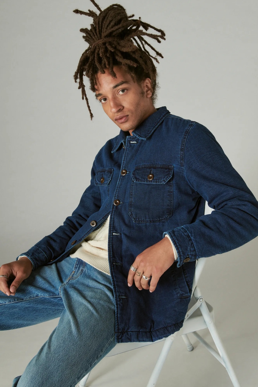 INDIGO SHIRT JACKET, image 2
