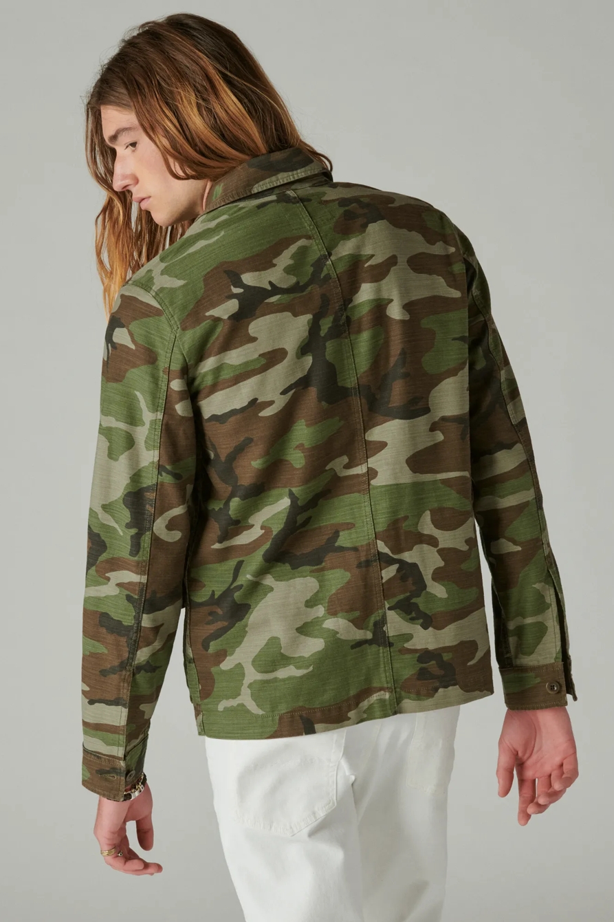 SLUB TWILL MILITARY JACKET, image 3