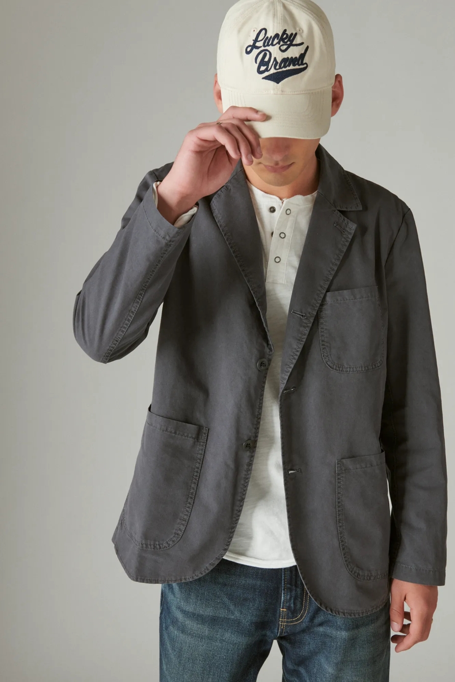 GARMENT DYE CASUAL BLAZER, image 1