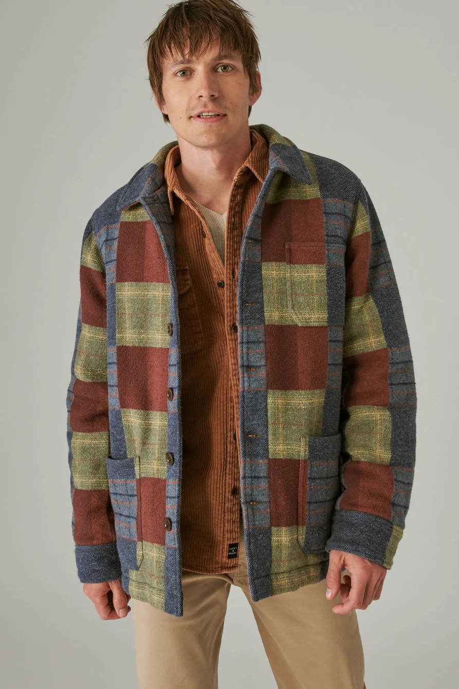 PATCHWORK CHORE JACKET, image 3