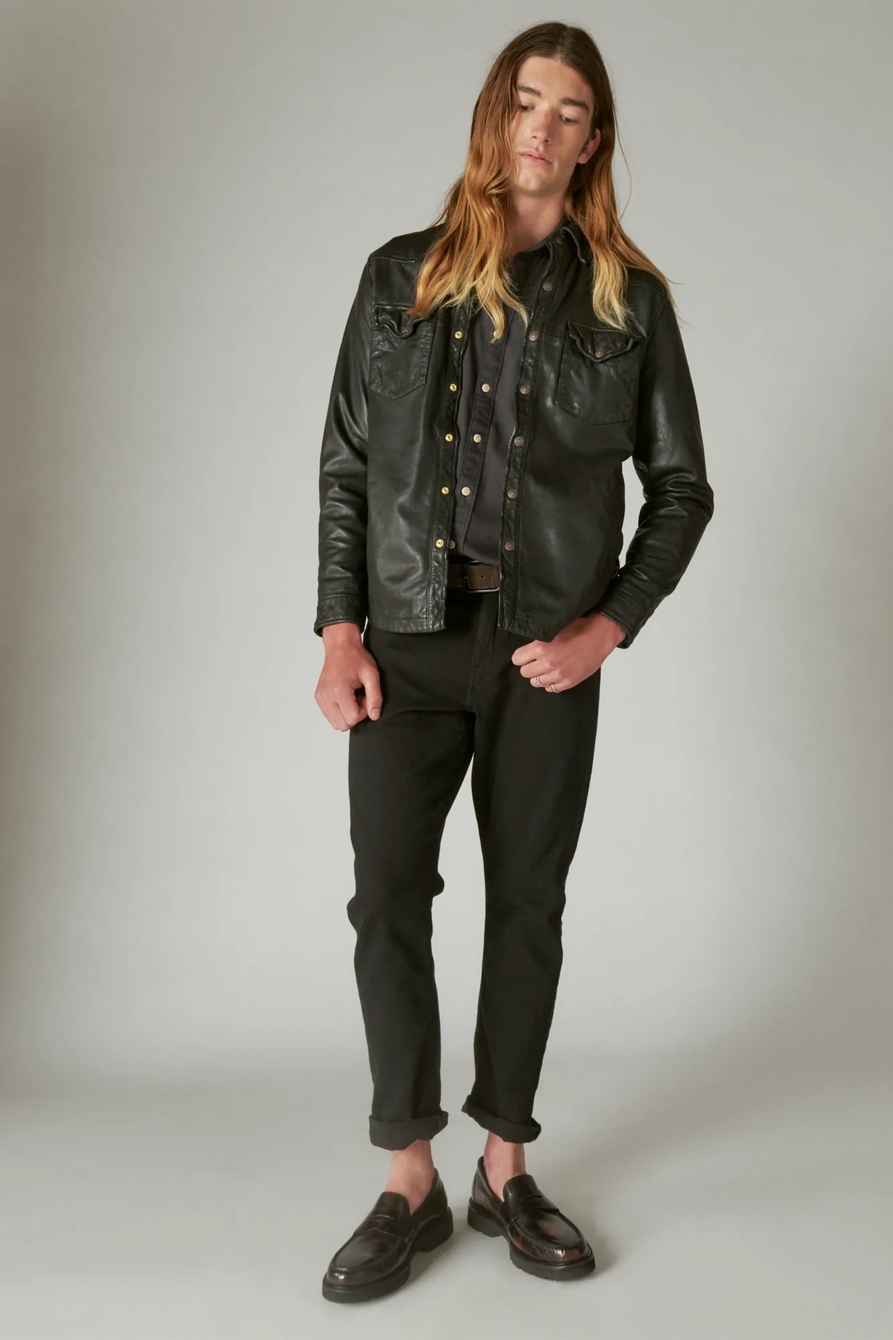 LEATHER WESTERN SHIRT, image 5