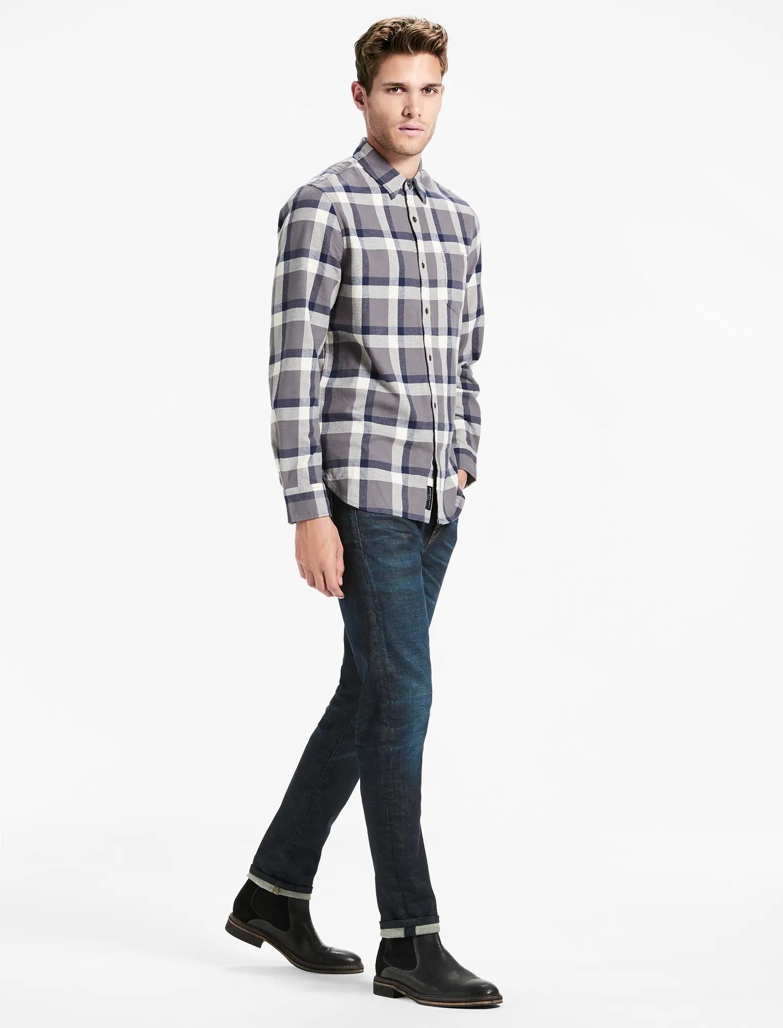 Saturday Stretch One Pocket Flannel Shirt, image 2