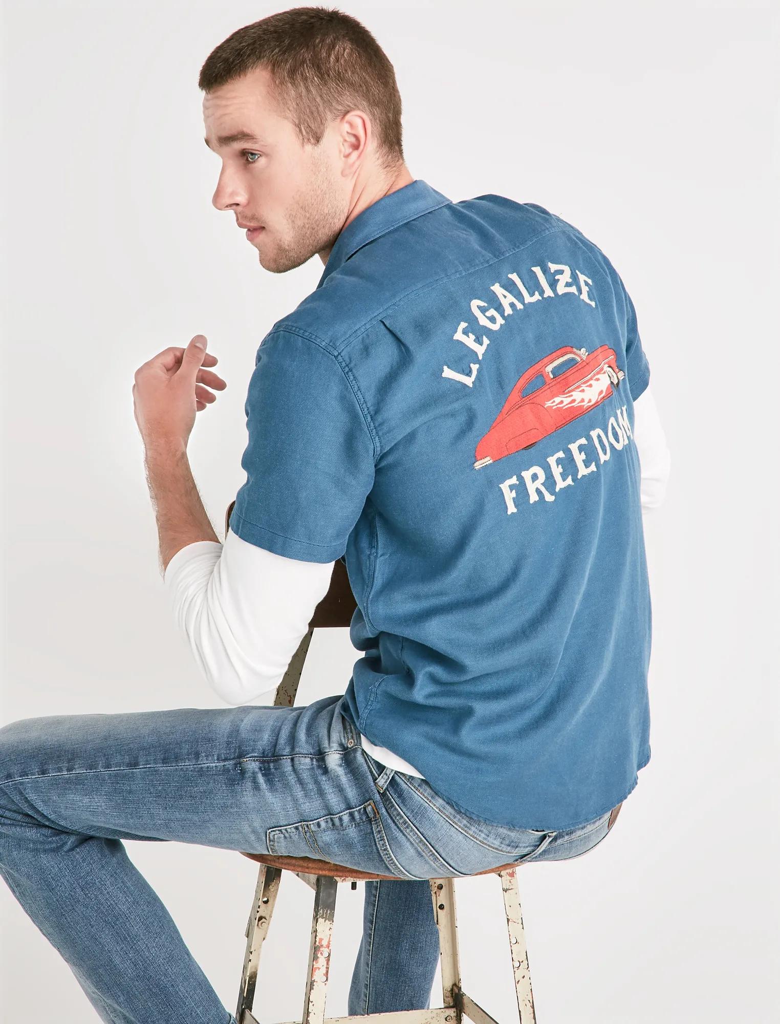 LEGALIZE FREEDOM SHOP SHIRT, image 1