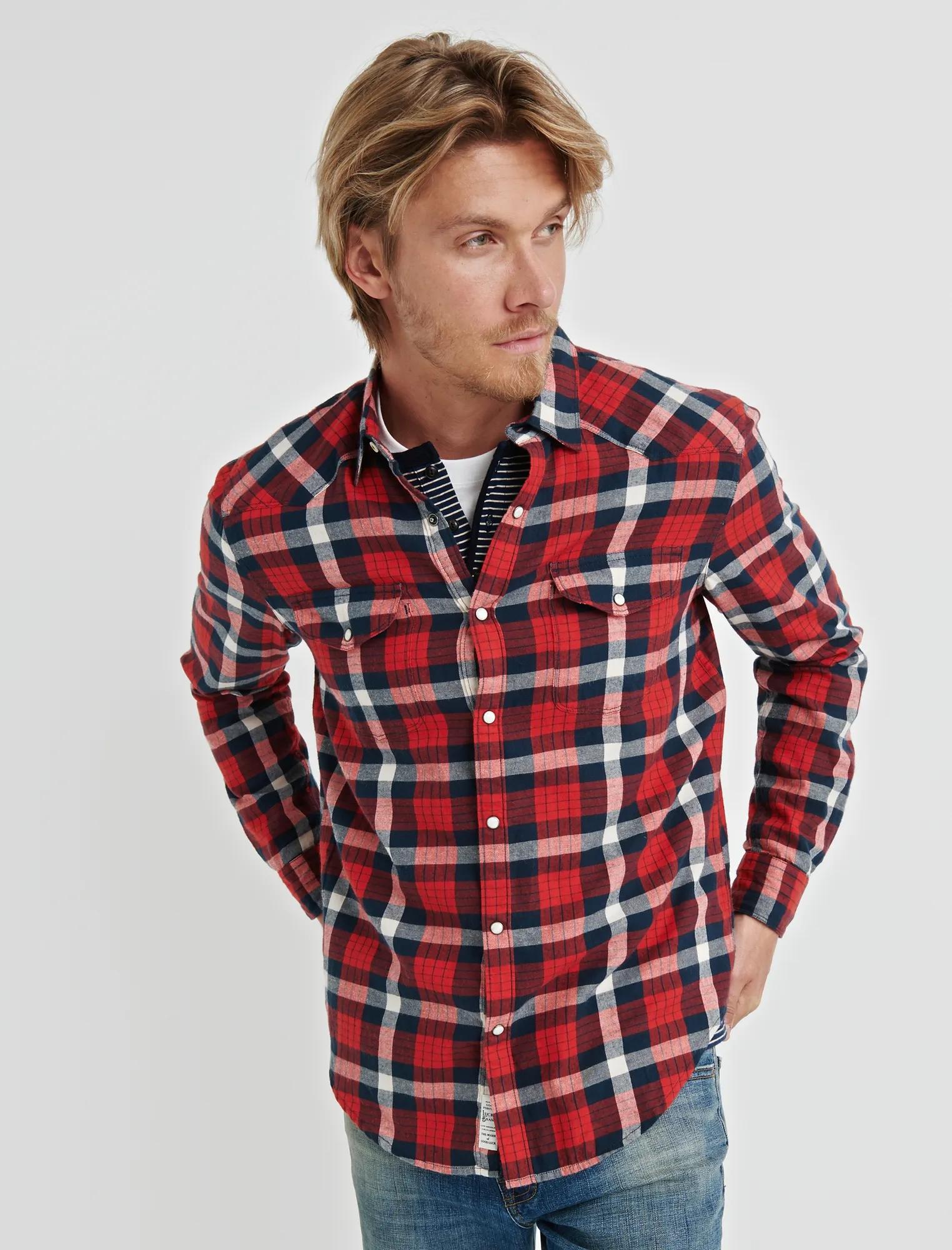 LONG SLEEVE SANTA FE WESTERN SHIRT, image 1