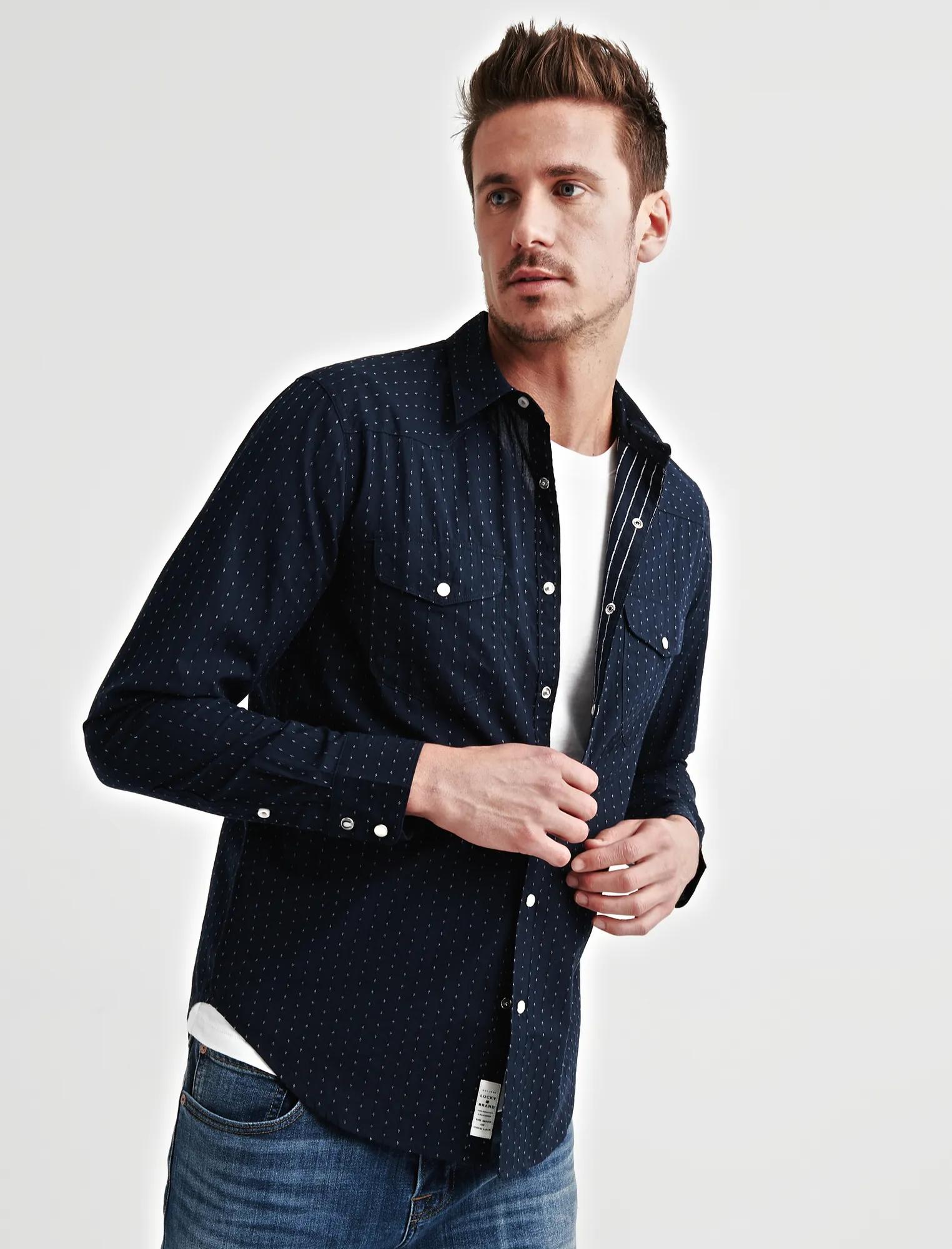LONG SLEEVE SANTA FE WESTERN SHIRT, image 2