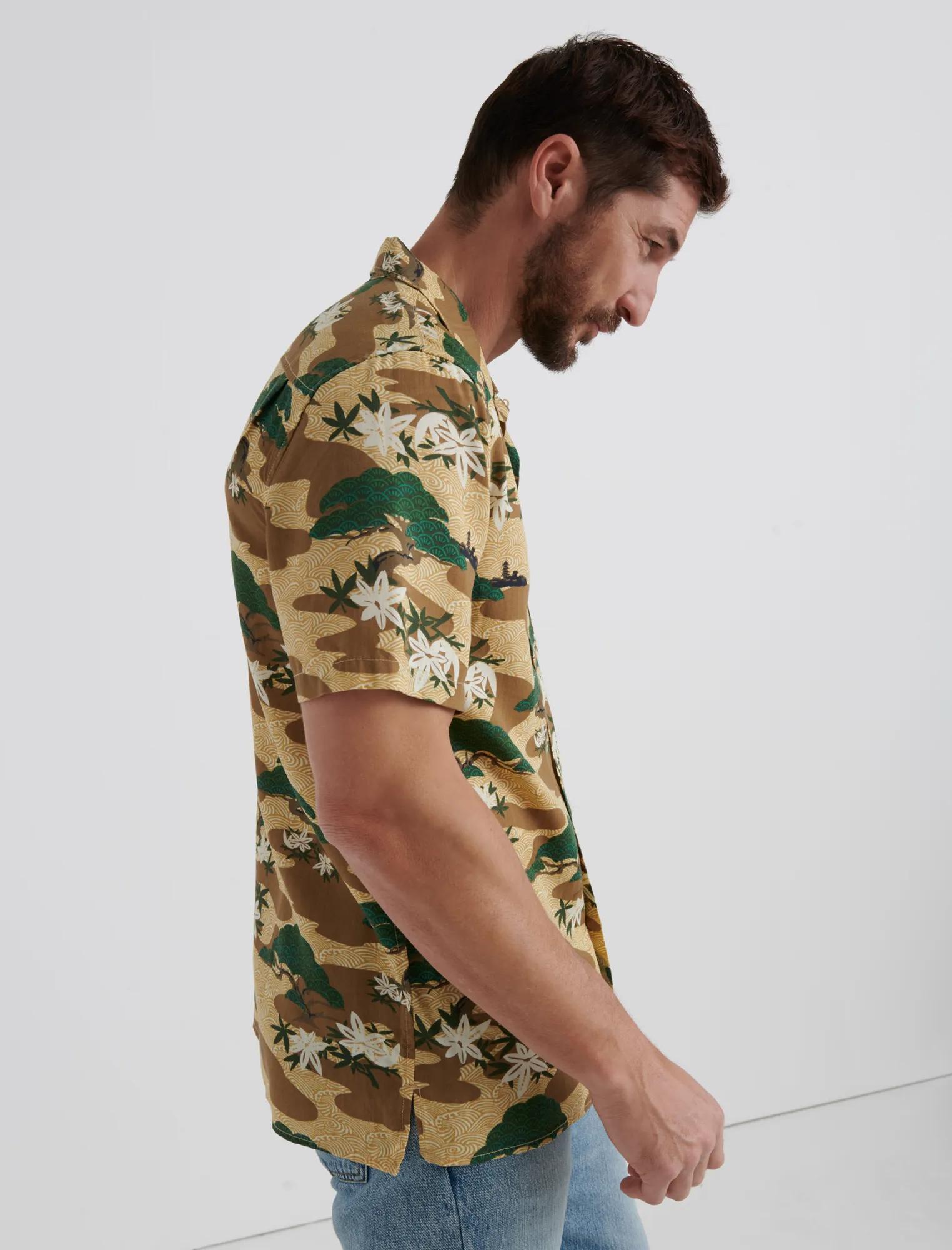 FIJI TENCEL CLUB COLLAR SHIRT, image 2