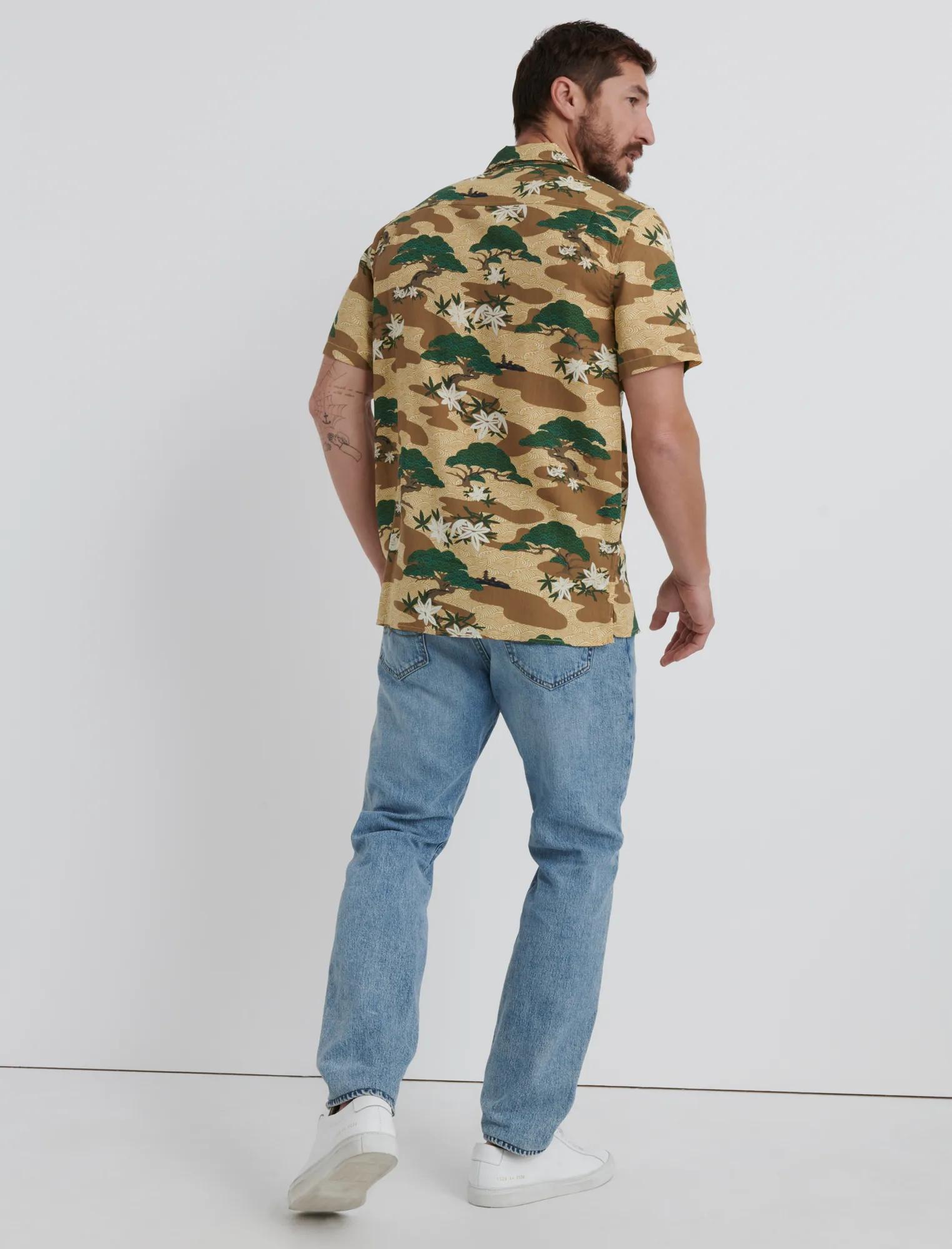 FIJI TENCEL CLUB COLLAR SHIRT, image 3