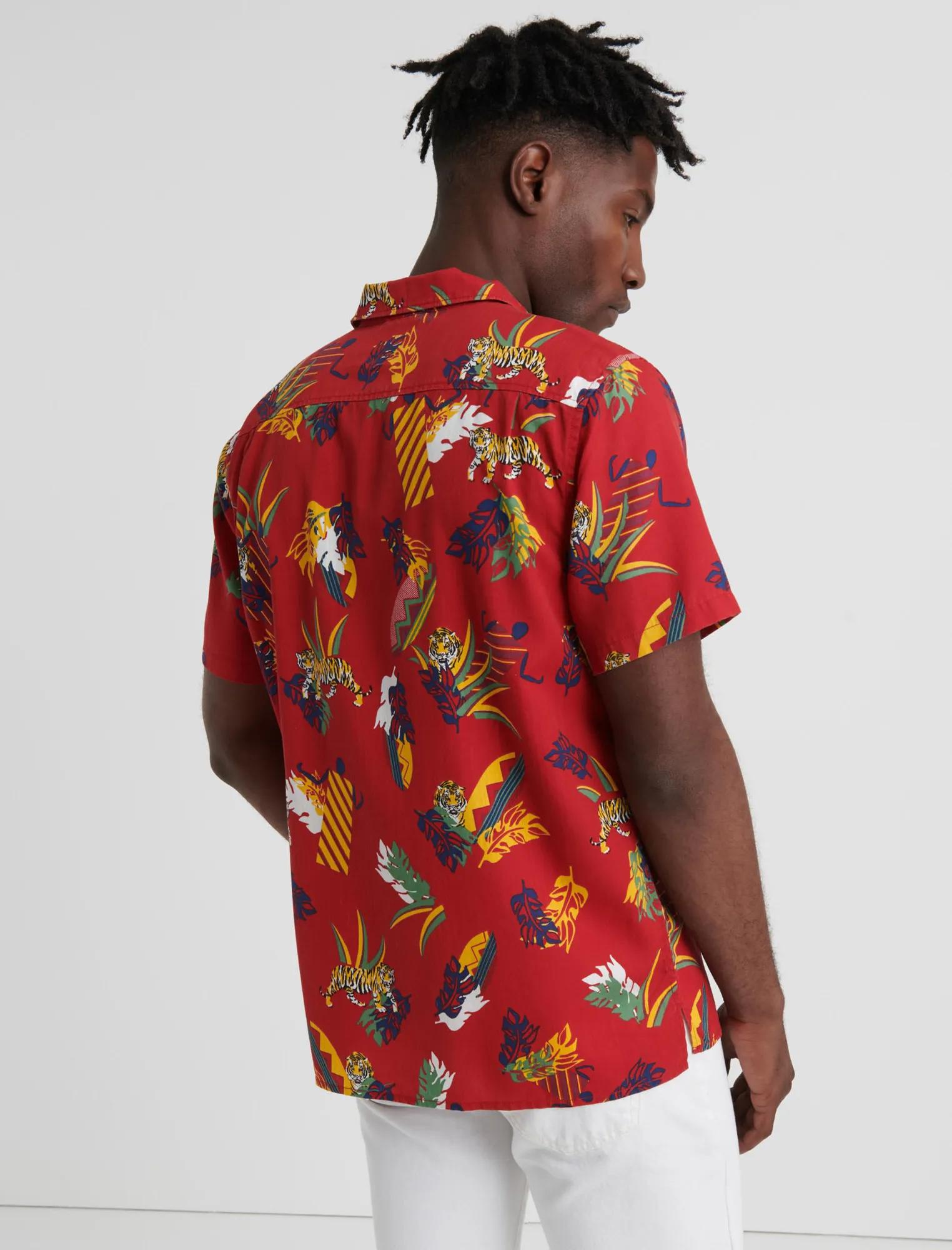 CUBA TENCEL CLUB COLLAR SHIRT, image 3