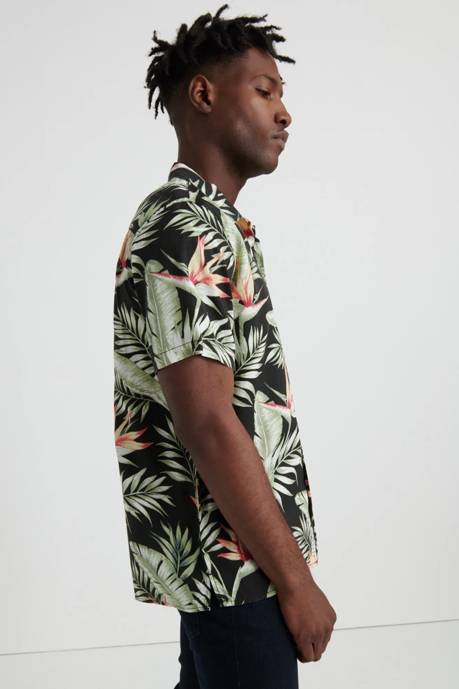 SUNSET TENCEL CLUB COLLAR SHIRT, image 2