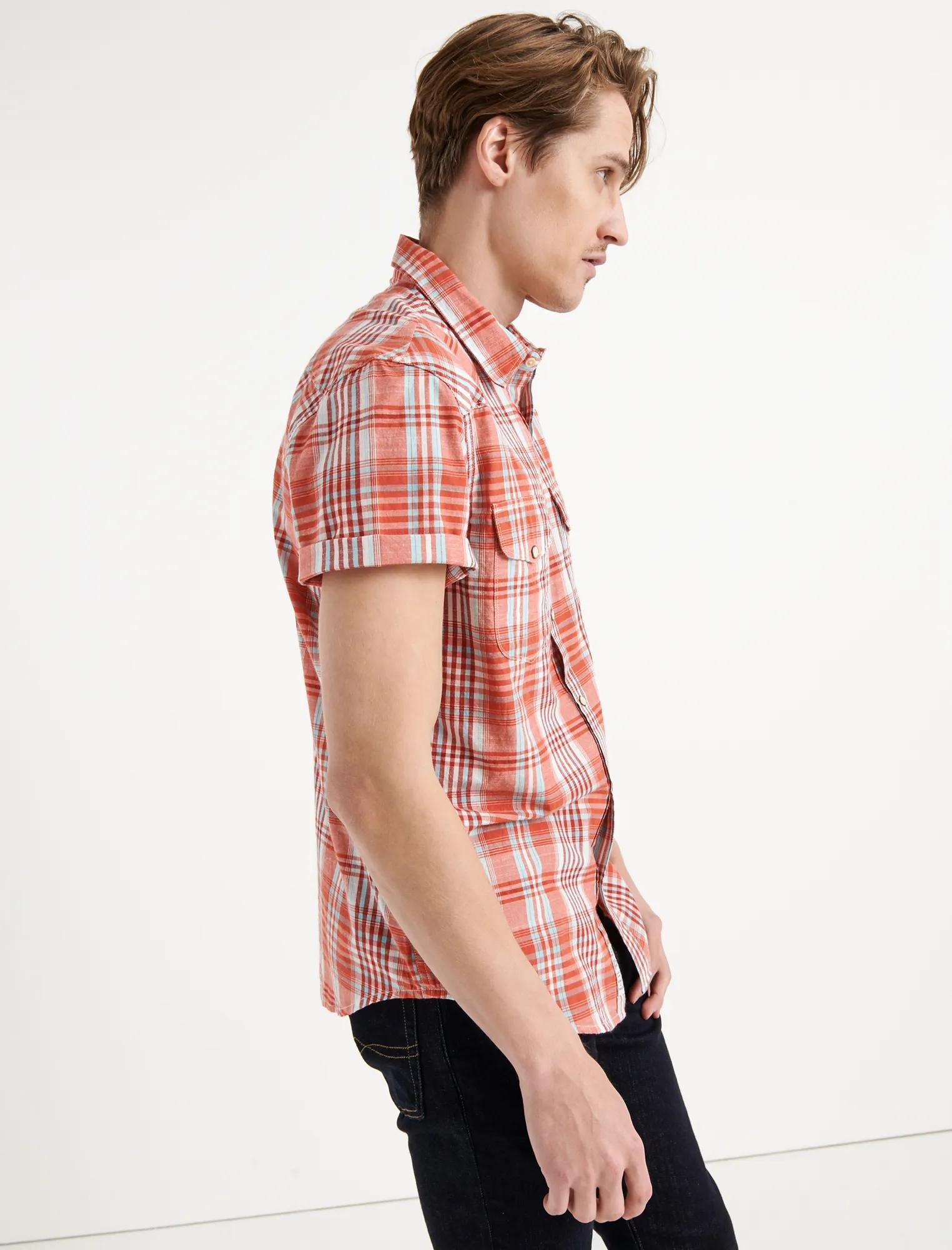 PLAID SANTA FE WESTERN SHIRT, image 2