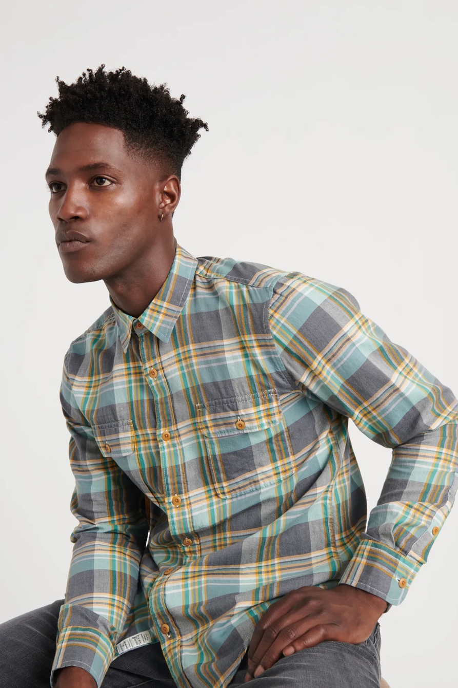 LIGHTWEIGHT FLANNEL SHIRT, image 5