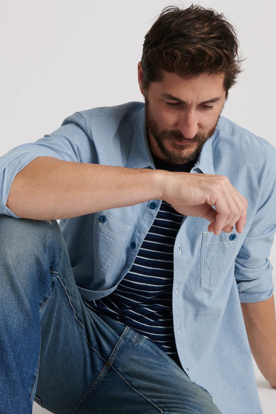 CHAMBRAY WORK SHIRT, image 2