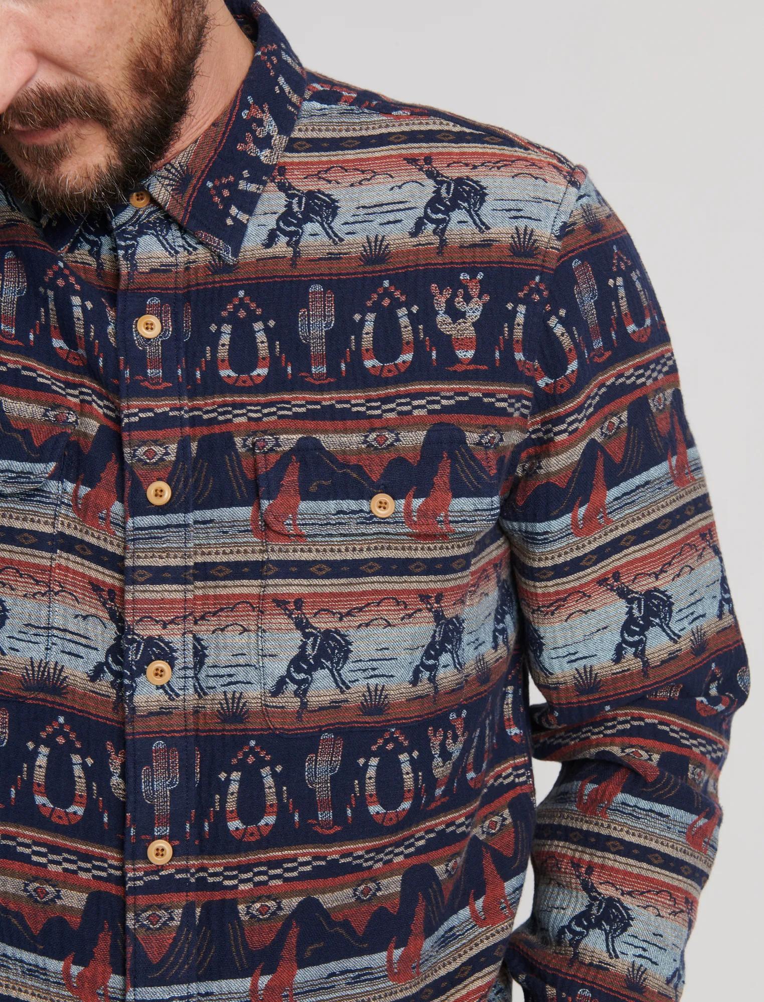GALLUP JACQUARD OVERSHIRT, image 5