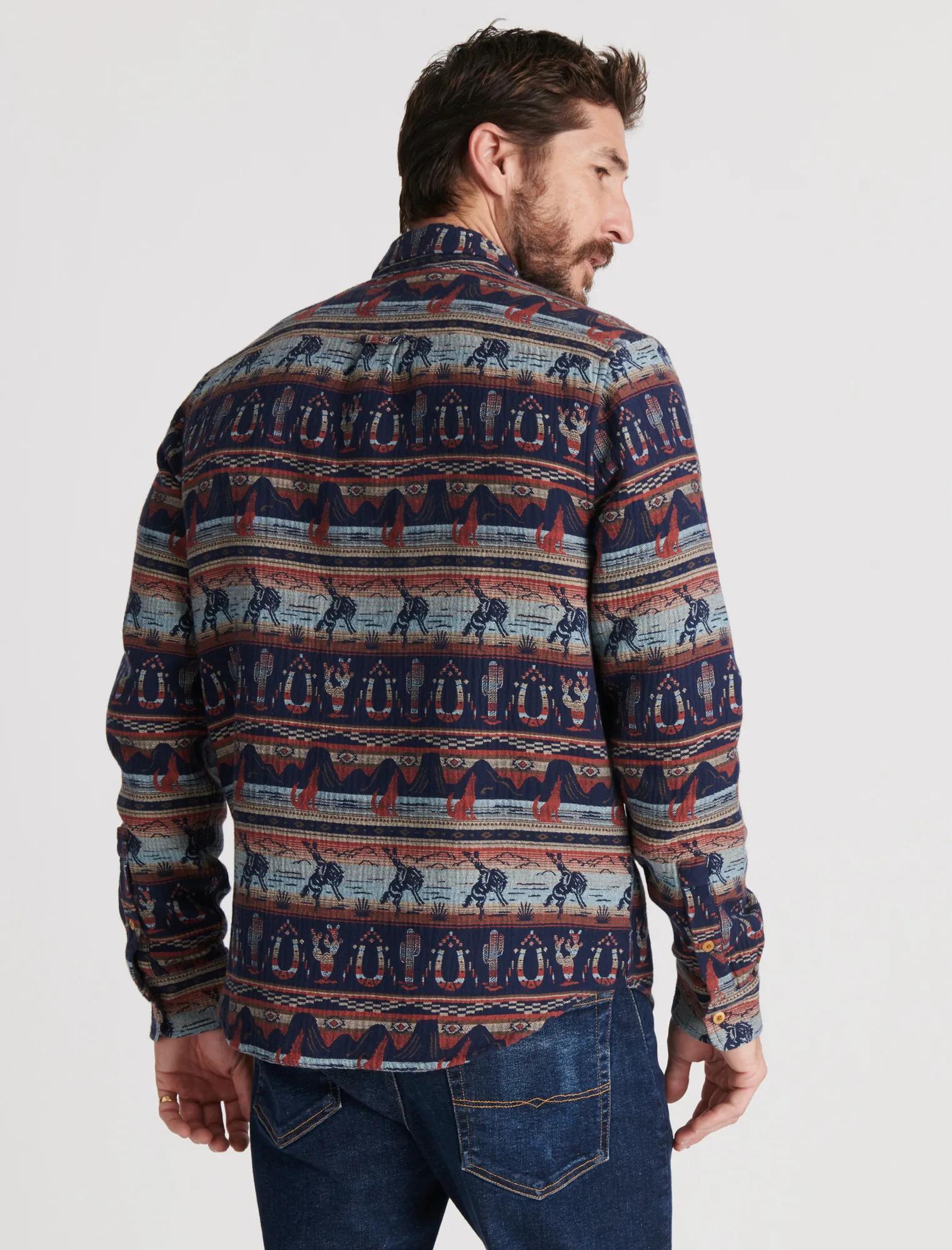 GALLUP JACQUARD OVERSHIRT, image 4