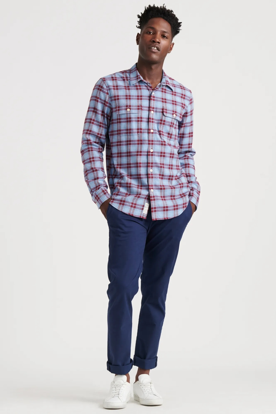 SATURDAY STRETCH LIGHTWEIGHT FLANNEL SHIRT, image 2