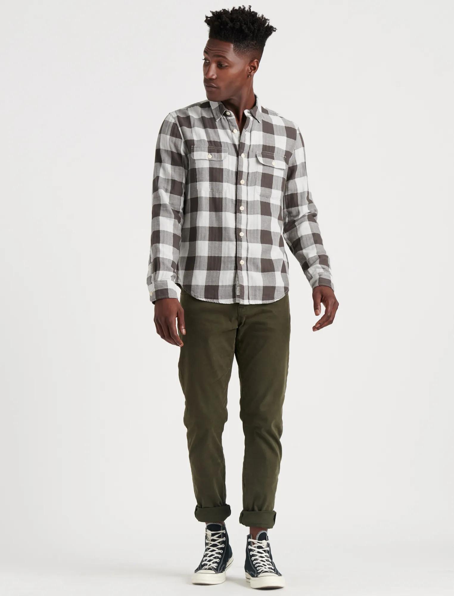 DOUBLEWEAVE BUFFALO CHECK SHIRT, image 2