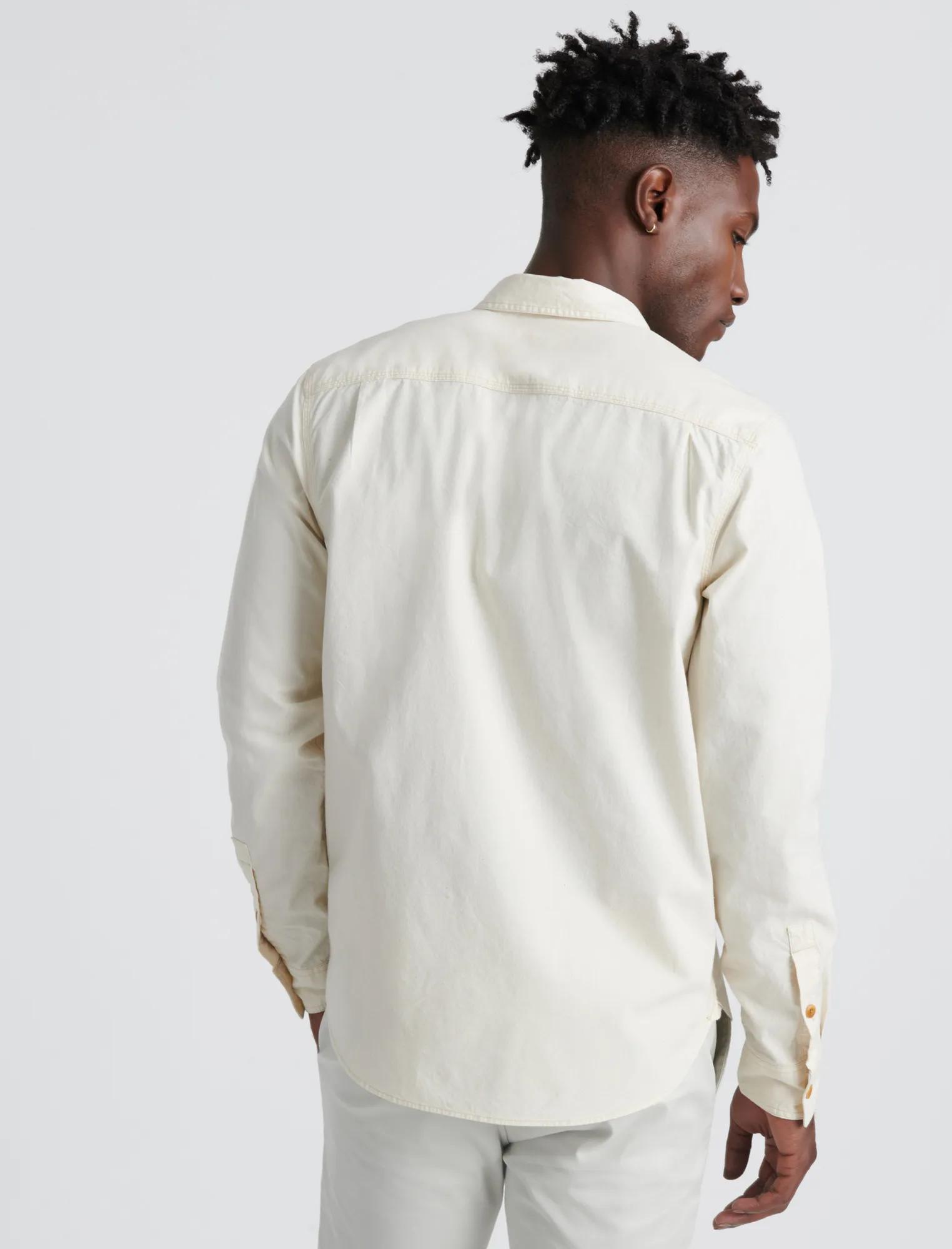 SLIM FIT CHAMBRAY WORK SHIRT, image 4