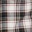 WHITE/BLACK PLAID