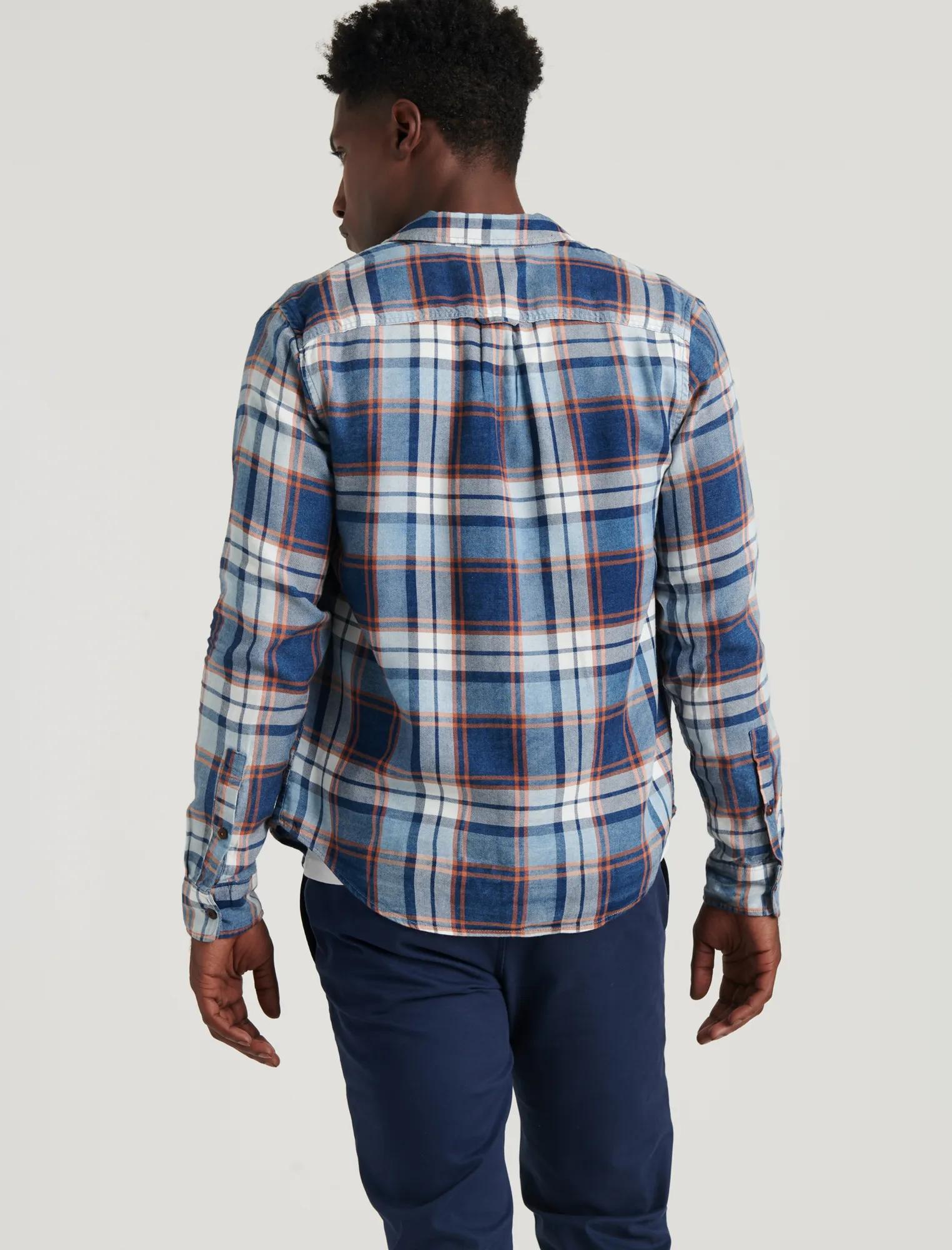 INDIGO CAMP TWILL SHIRT, image 4