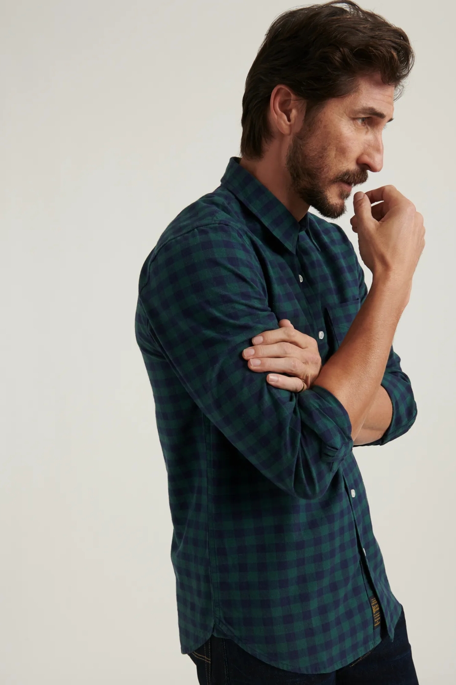 LONG SLEEVE 1 POCKET BALLONA SHIRT, image 3