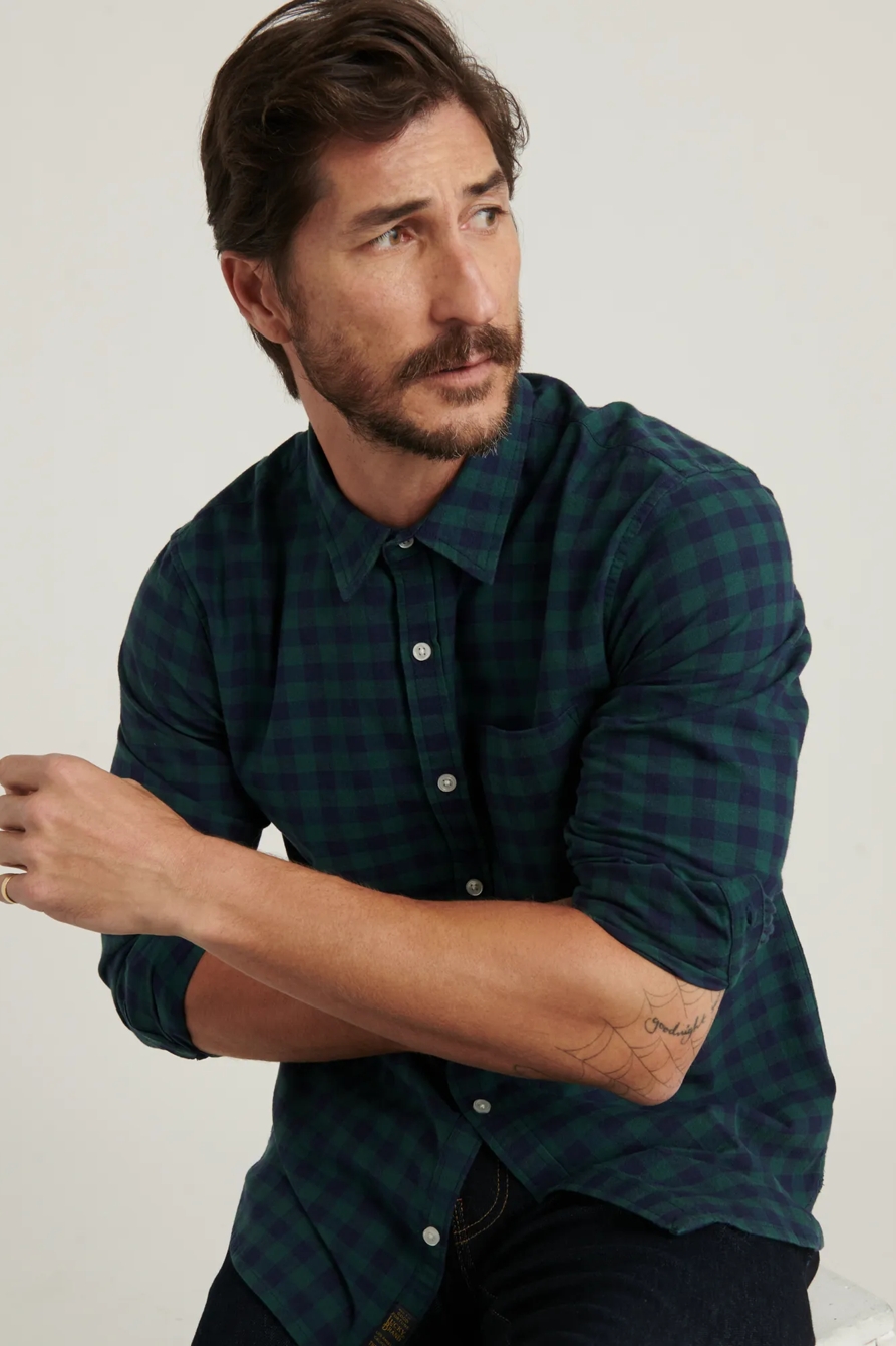 LONG SLEEVE 1 POCKET BALLONA SHIRT, image 5