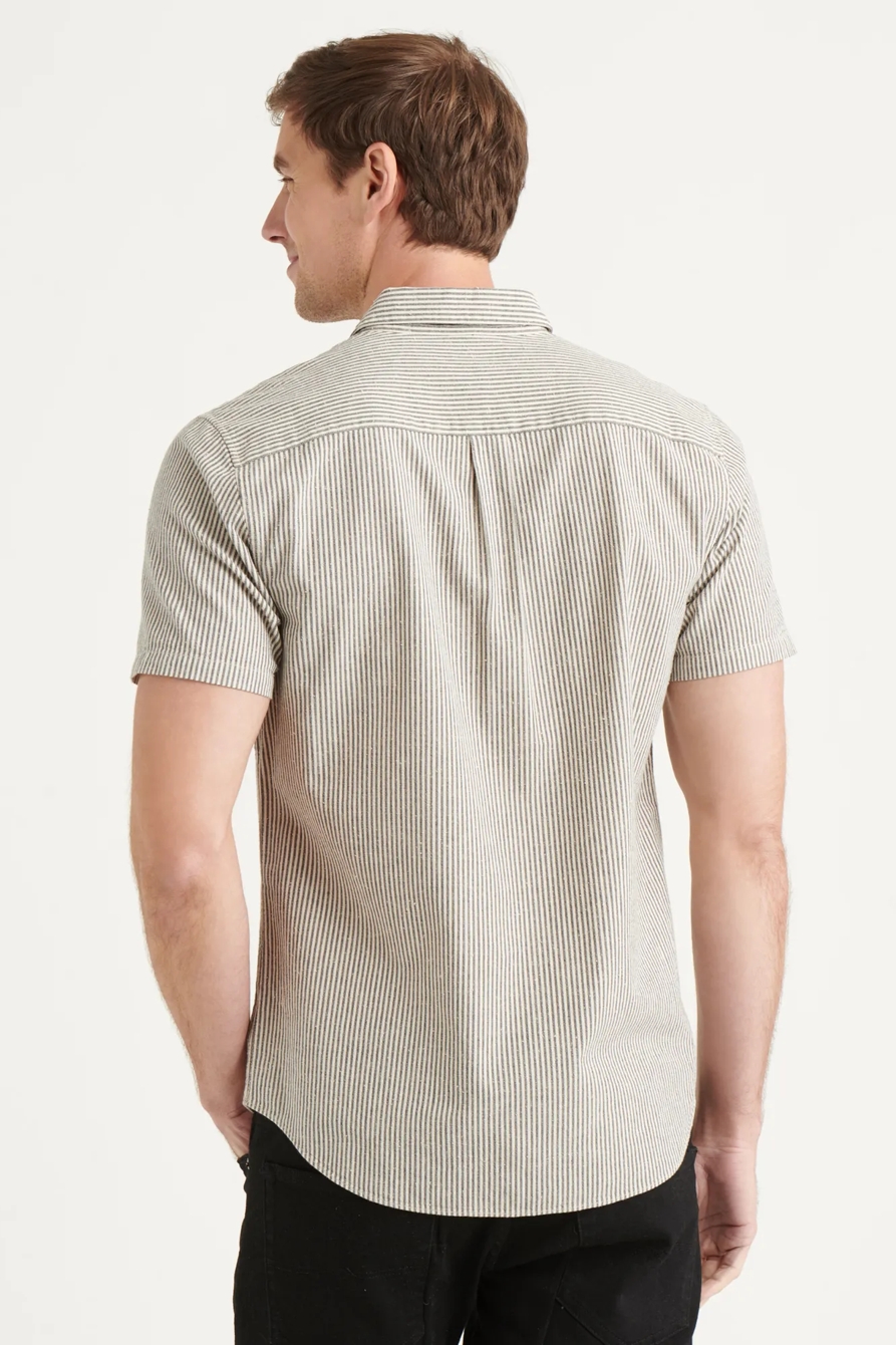 LINEN SHORT SLEEVE SAN GABRIEL SHIRT, image 4