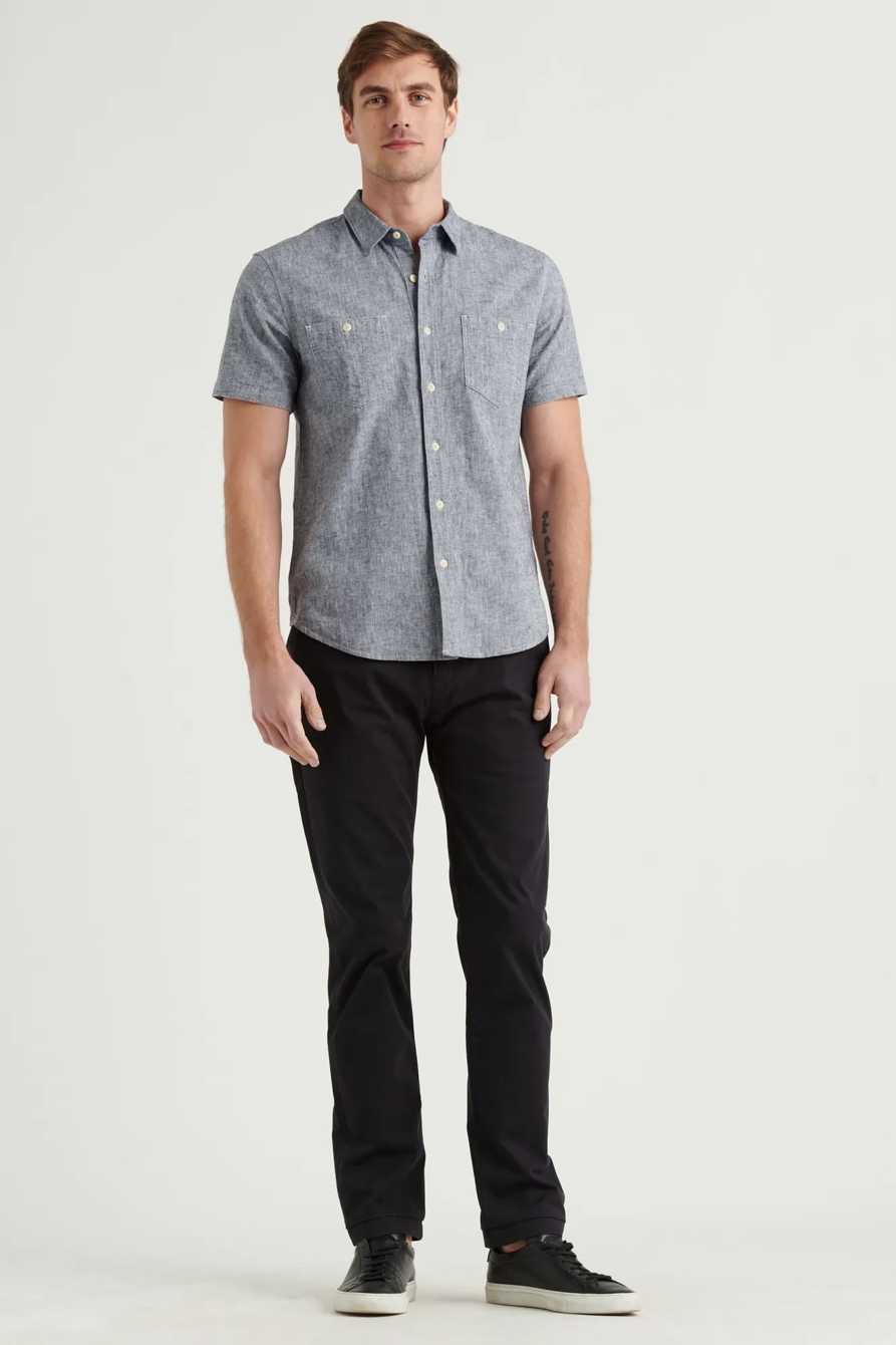 LINEN SHORT SLEEVE JAYBIRD SHIRT, image 2