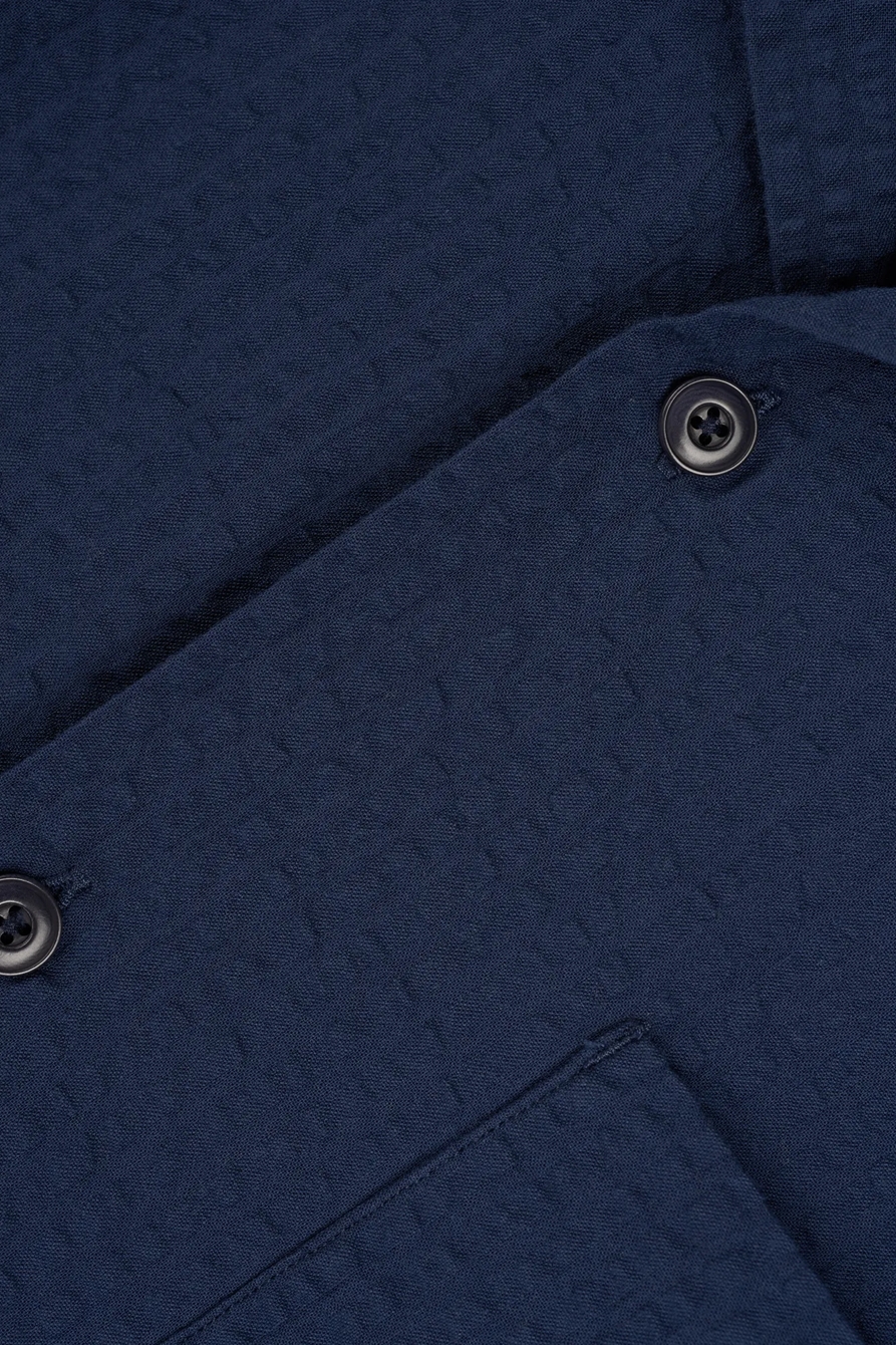 SHORT SLEEVE SEERSUCKER CLUB COLLAR, image 2