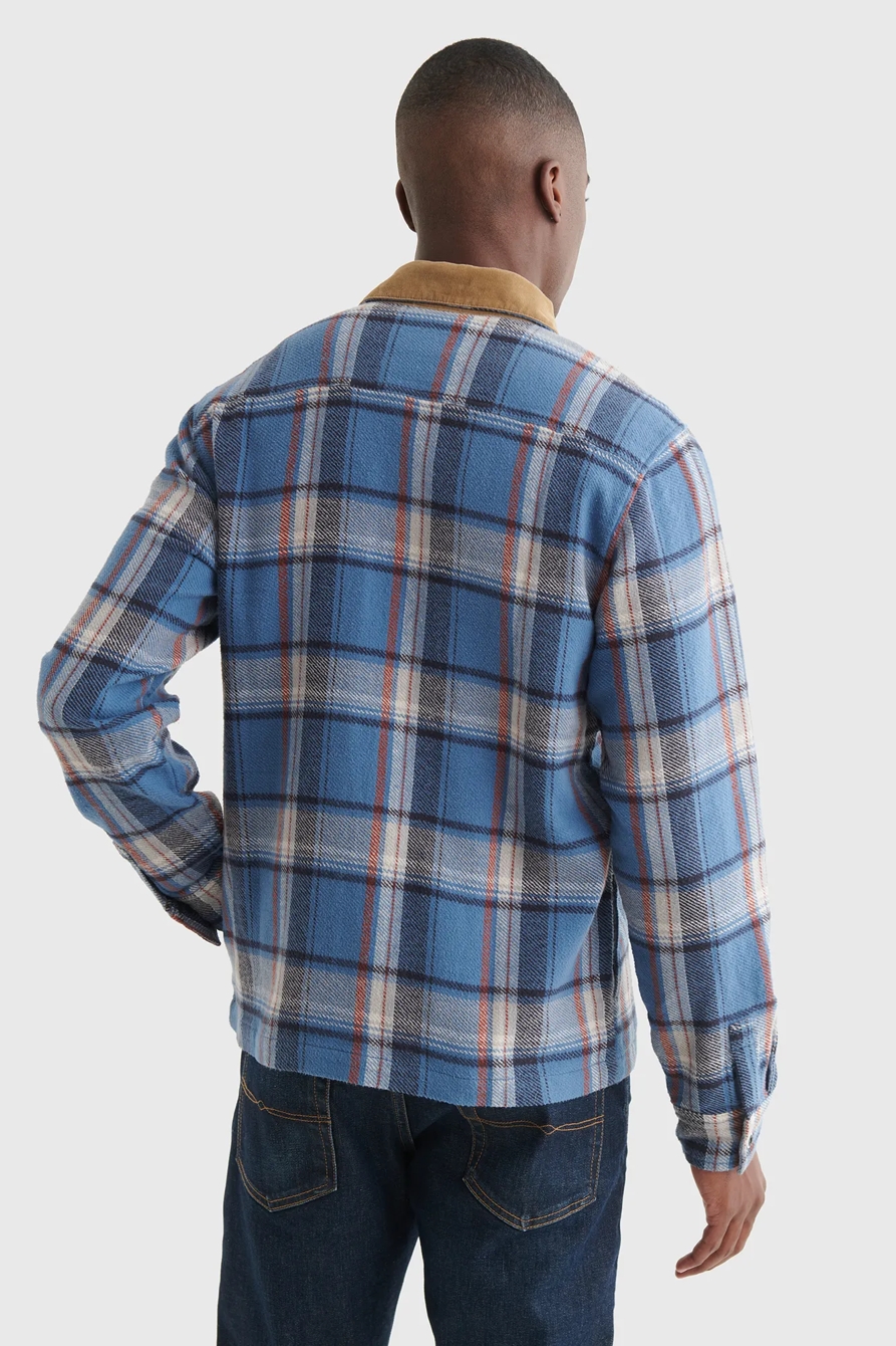 ZIP FRONT PLAID SHIRT, image 5