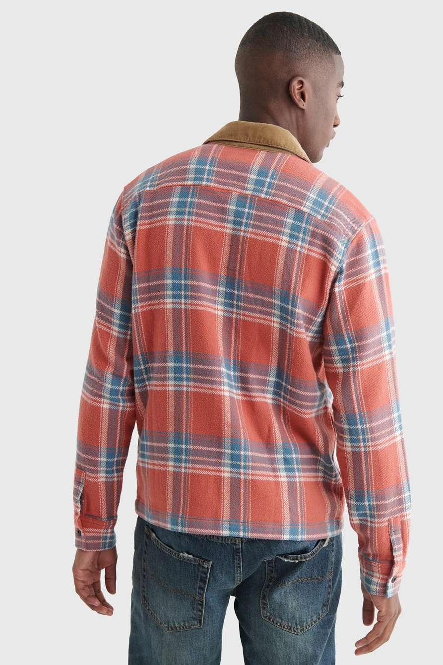 ZIP FRONT PLAID SHIRT, image 5
