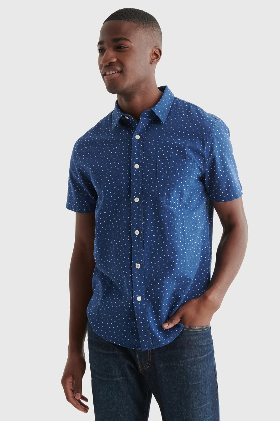 SHORT SLEEVE SAN GABRIEL LINEN SHIRT, image 2