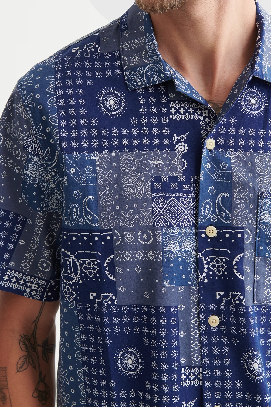 SHORT SLEEVE CLUB COLLAR SHIRT, image 4