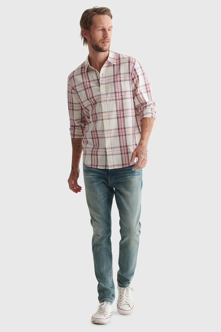 SAN GABRIEL 1 POCKET PLAID SHIRT, image 2