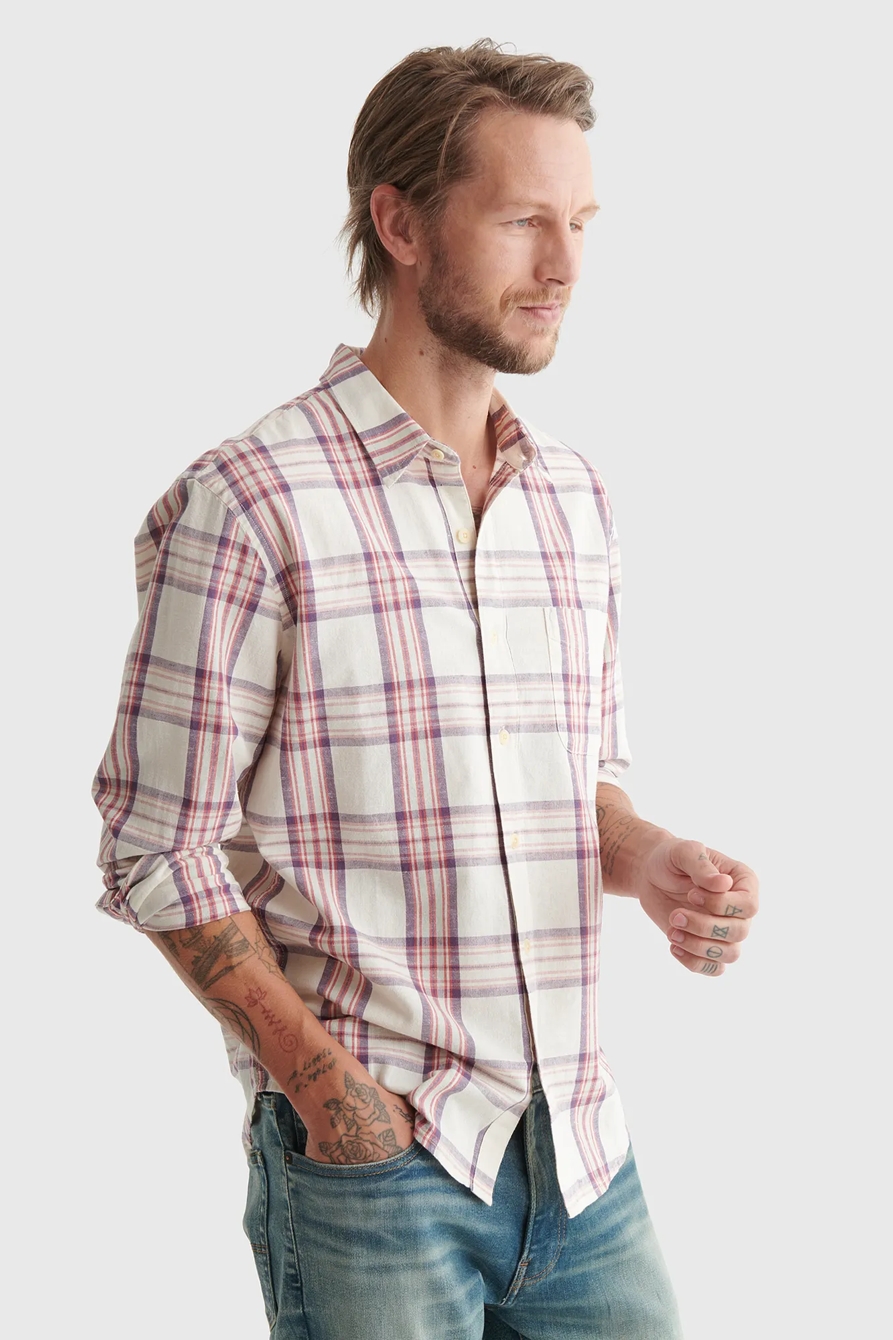 SAN GABRIEL 1 POCKET PLAID SHIRT, image 3