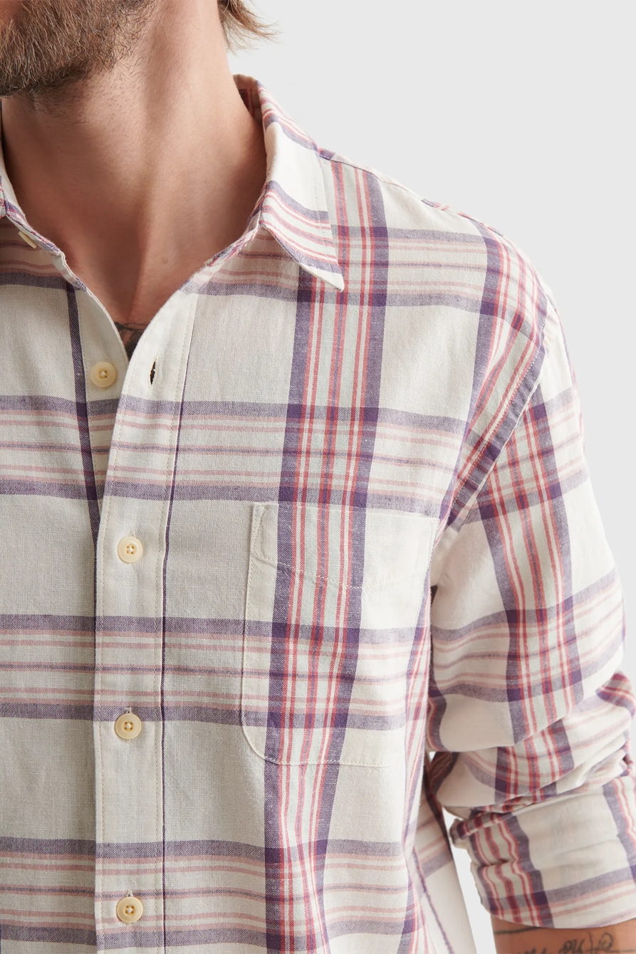 SAN GABRIEL 1 POCKET PLAID SHIRT, image 4