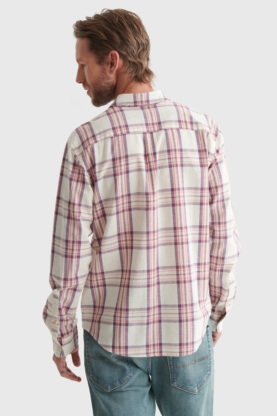 SAN GABRIEL 1 POCKET PLAID SHIRT, image 5
