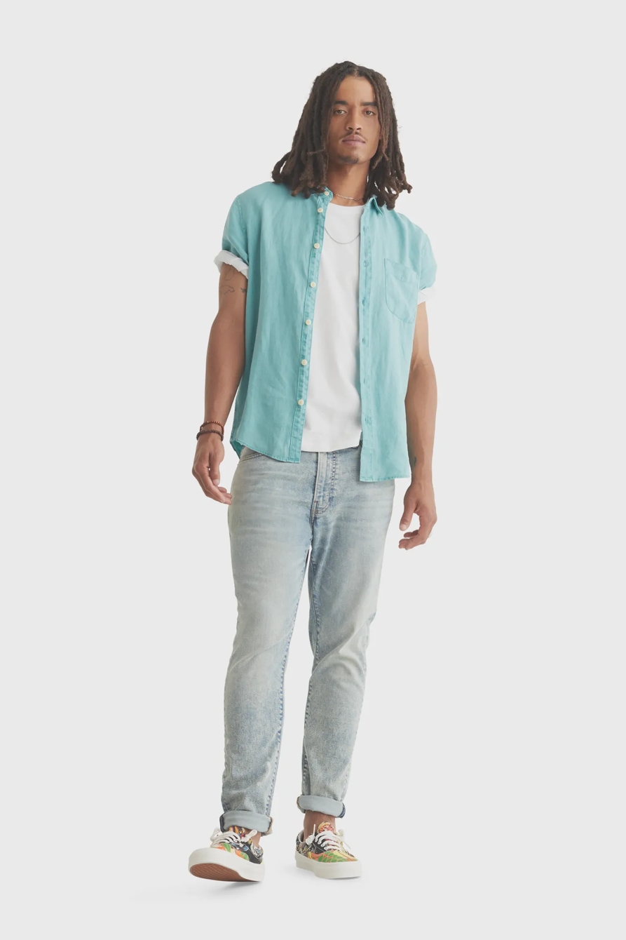 SHORT SLEEVE SAN GABRIEL LINEN SHIRT, image 2